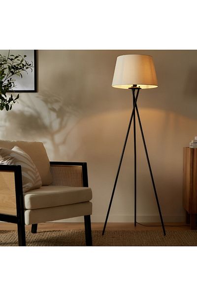 rexa Standing Floor Lamp – Modern LED Tall Lamp for Living Room, Bedroom & Office