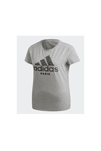 adidas Adidas KC PARIS Tee W women's t-shirt, gray, M