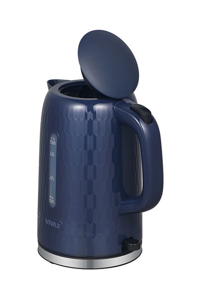 Vivax Oliva Fierbător Vivax WH-178MB Vintage, 2200 W, 1,7 litri, Albastru