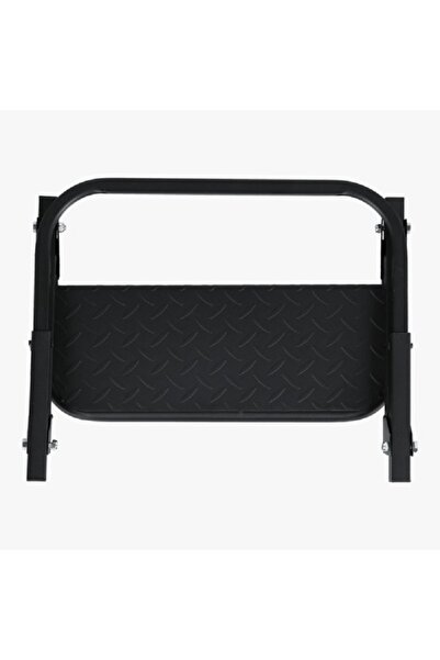 AUTOSMART خطوة عجلة شاحنة محمولة عالمية قابلة للتعديل من الفولاذ باللون الأسود