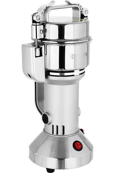 Edison Hammer Coffee Grinder, 800W, 150g - Silver