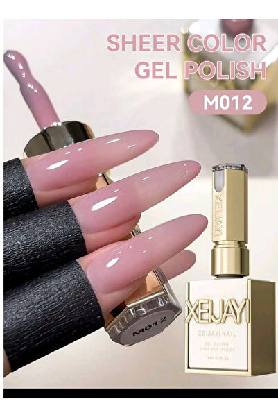 XEIJAYI طلاء أظافر جل شفاف 15 مل - لون شفاف، قابل للتقشير بالأشعة فوق البنفسج...