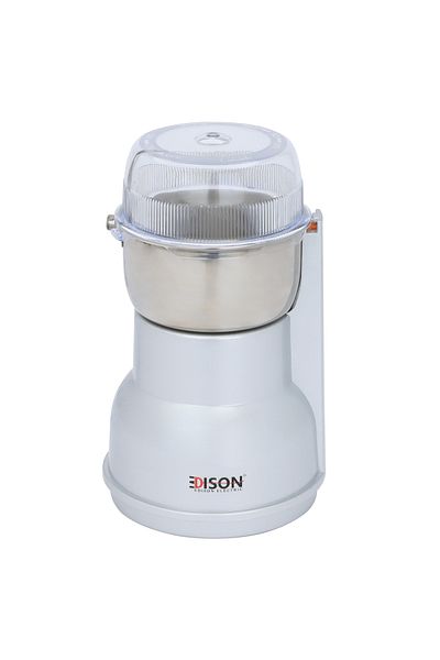 Edison Coffee Grinder, 250W, 80g - Silver