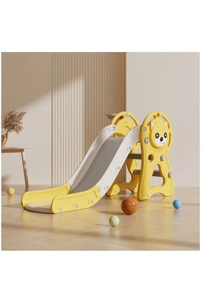FULLJOY Foldable Dog Slide with Basketball, FJY-43