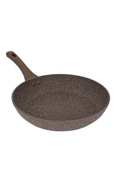 ROCKY Granite Pan, 28cm - Brown