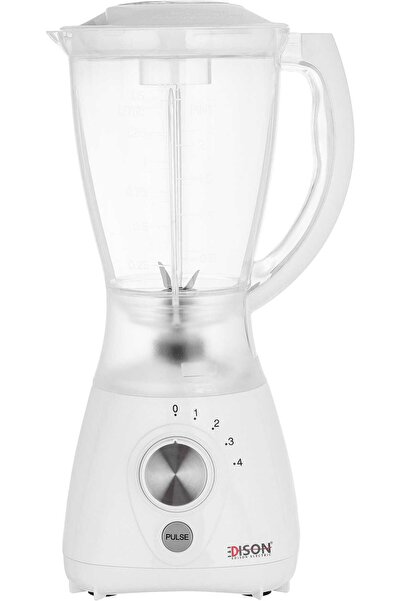 Edison YB-003D Electric Mixer, 550W, 1.5L, 4Speed, Steel Blades, Grinder - White