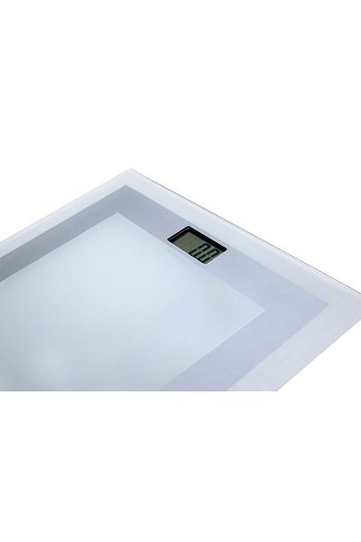 Vivax Oliva Vivax PS-154WG Bathroom Scale, 150 Kg, Grey/White Glass