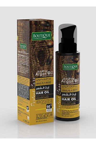 Boutique زيت الشعر بالأرغان والبروتين لتجديد الشعر ومنع تساقطه 125 مل
