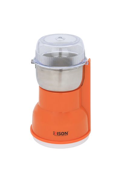Edison Coffee Grinder, 250 Watts, 80 Grams - AG-36 Orange