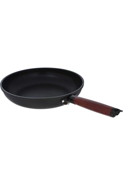 ROCKY Tefal Rocky Pan, 26 cm, Brown Handle - Black