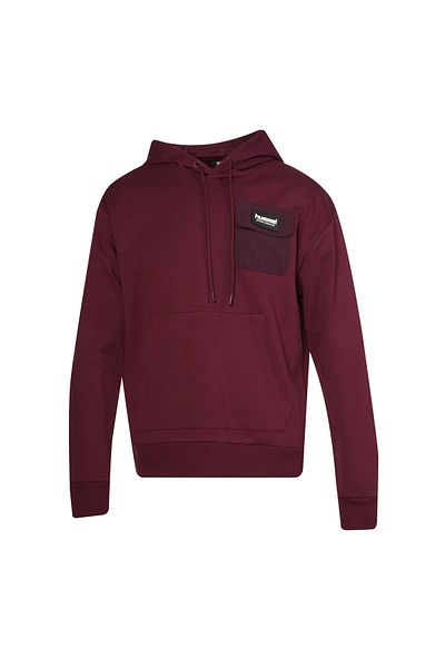 hummel Hanorac cu glugă Grayse 922400-3858 Claret Red pentru bărbați