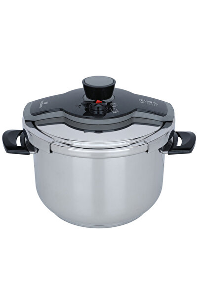 Volcano Pressure Cooker Volcano, 10 Liters - Silver