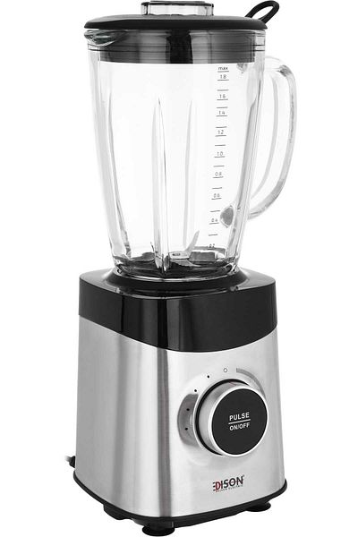 Edison Electric Blender, 1.8L, 1200W, 4 Speeds, YB-S09 - Black