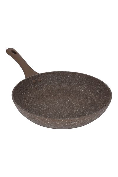 ROCKY Granite Pan, 20 cm - Brown