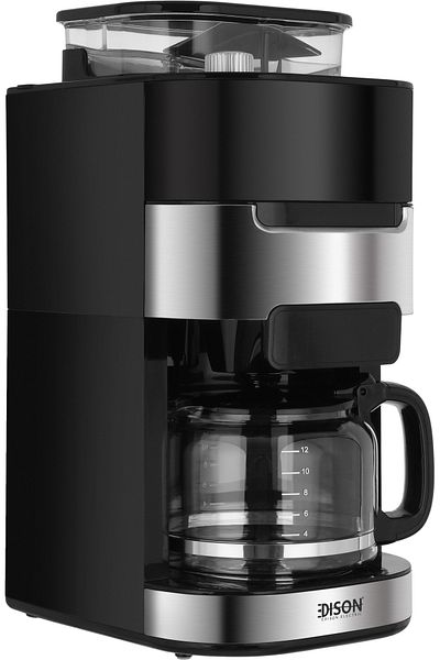 Edison Drip Coffee Maker, 900W, 1.5L, CM1025AB-GS - Black Silver