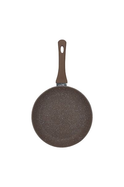 ROCKY Granite Rocky Pan, 22 cm - Brown