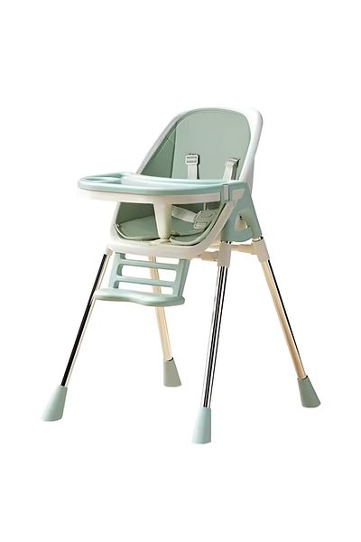 rexa Baby High Chair Wood Feeding Dining Chair