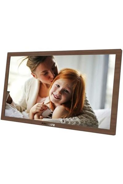 Promate Full HD Digital Photo Frame with 15.6-Inch Touchscreen, 32GB Storage, Wireless App Control,