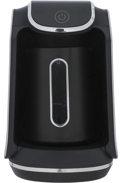 Edison Turkish Coffee Maker, 4 Cups, 400W - Black Silver