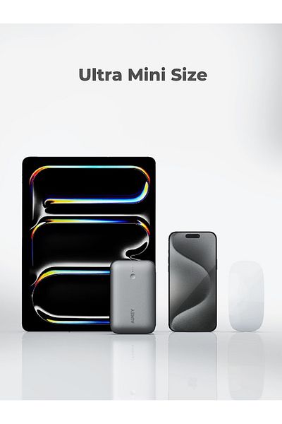 AUKEY PB-Y57 Spark Mini 20W PD 20,000mAh Compact, Fast Charging