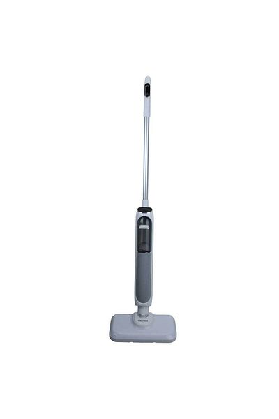 Edison Electric Steam Mop Stainless Steel Edison, 1300 Watts, 0.44 Liter, 2 Speeds, SM7005-CB - Gray