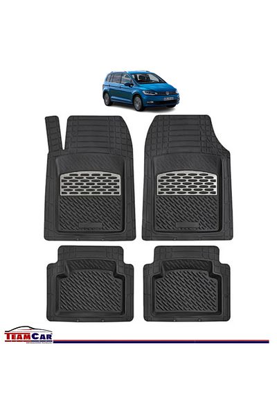 TEAMCAR Covorașe Auto ® Tip Tăviță Volkswagen Touran Ii (2015 ) - Silver