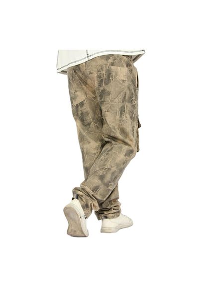 ALANAQA Unisex oversized jeans with front pockets