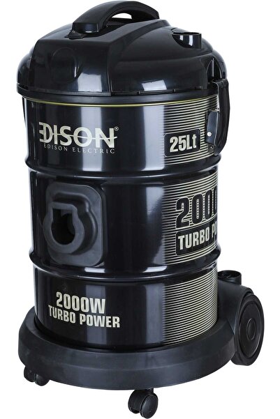 Edison Edison Turbo Barrel Vacuum Cleaner, 2000W, 25L, ZL16-31H - Black and Gold