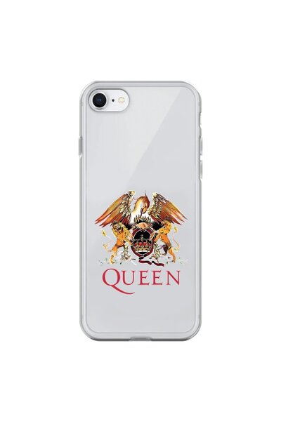 Dali Design حافظة شفافة متوافقة مع هاتف iPhone 6 بتصميم Queen