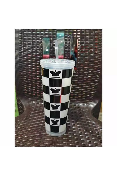 rexa 1000ml Water Bottle with Straw – For Juice, Sports & Travel