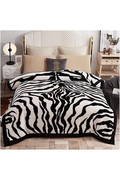 Sultan Bed blanket, reversible 2-layer blanket, 4.6 kg, velvet, 200 x 230 cm