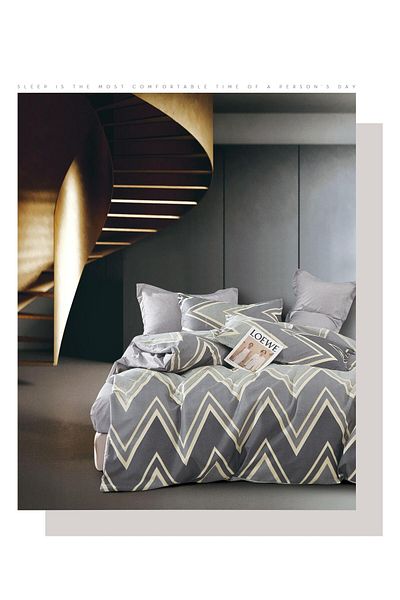 CHIRASO CHIRASO Linen, SUMMER Satin Cotton Fabric, Fitted Sheet 220x240 and Elastic 180x200, 4 Pillowcases