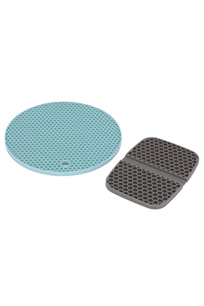 Generic Al Saif Gallery Silicone Rack, Heat Resistant - Gray