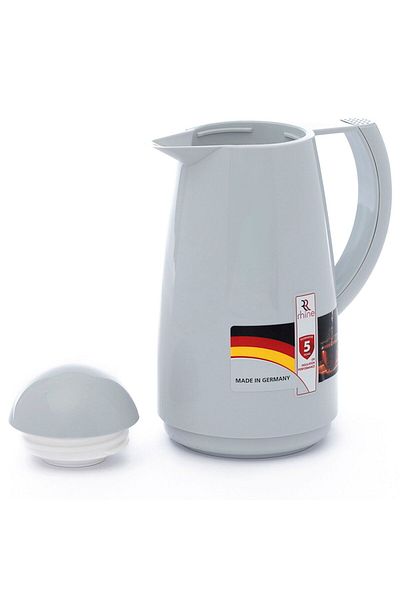 Alsaif Gallery Plastic Thermos Rayan, 0.5 Liter - Gray