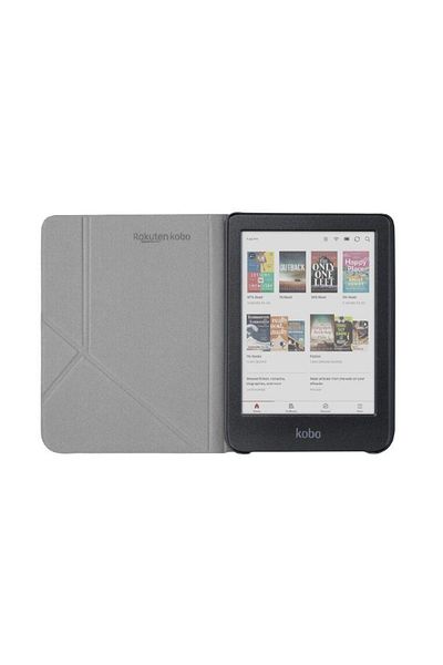 kobo Husa Kobo SleepCover N365-AC-BK-E-PU pentru Kobo Clara Colour 6" (Negru)