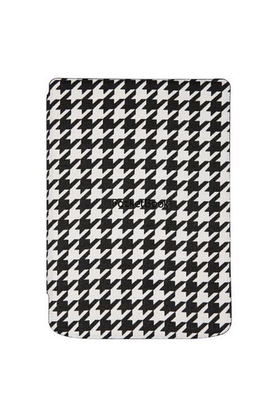 pocketbook Husa protectie Pocketbook Shell Cover pentru Verse/Verse Pro, Rhombus Print (Alb/Negru)