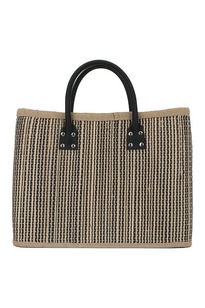 Alsaif Gallery Thermos Bag, 39×31 cm - Black Beige