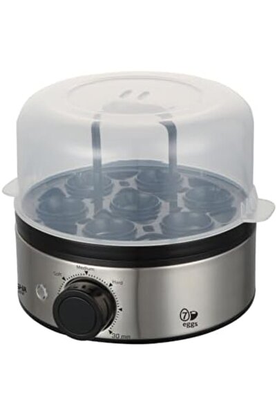 ARSHA Arshia Egg Boiler – 7-Egg Capacity, 400W, Adjustable Hardness Levels, IPCS Precision Cooking