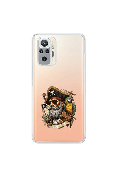 Dali Design حافظة شفافة متوافقة مع هاتف Xiaomi Redmi Note 10 Pro مع تصميم Pir...