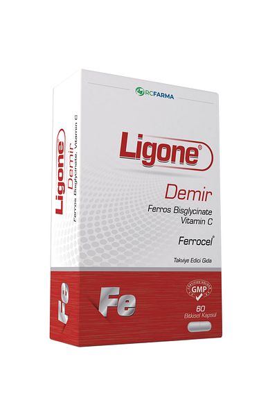 Ligone حديد 60 كبسولة عشبية
