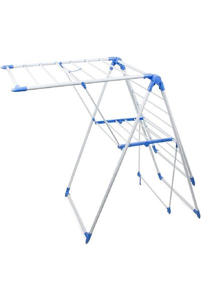 rexa Heavy-Duty Foldable Cloth Drying Stand – Adjustable & Space-Saving Laundry Rack