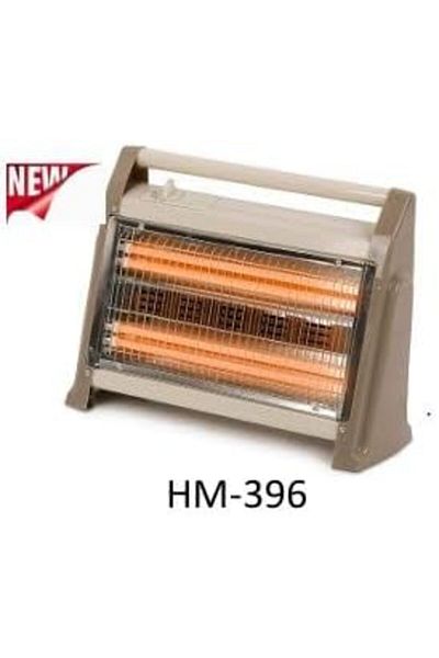 HOME MASTER Electric Heater - Medium Capacity for Heating Rooms, Practical and Safe Design - Model 396