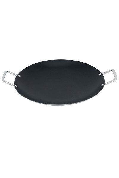 Alsaif Gallery Steel Pan Alsaif Gallery, 36 cm, Side Handles - Black