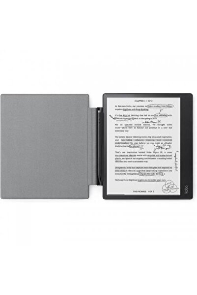kobo Kobo SleepCover N605-AC-BK-E-PU Case for Kobo Ellipse 2 (Black)