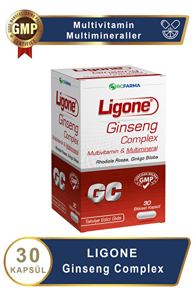 Ligone Ginseng Complex 30 Bitkisel Kapsül