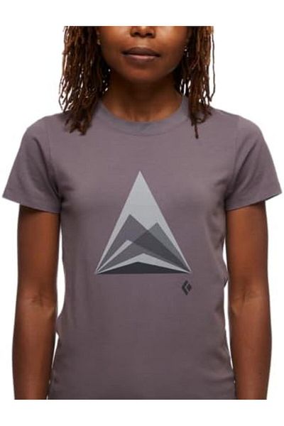 BLACK DİAMOND Womens Mountain Transparency T-Shirt
