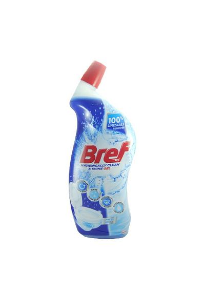 Bref Fresh Mist Toilet Gel Descaler, 700 ml, Oceanic Fragrance, Toilet Disinfectant Detergent