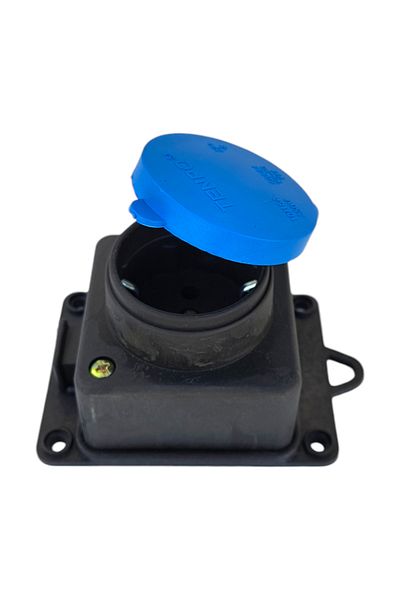 COBI SMART® Cap prelungitor 1 priza, culoare negru, cu impamantare, fara cablu - COBI SMART®