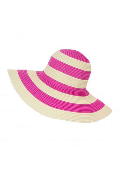 Intisimo Beach hat, Women, Pink/Beige