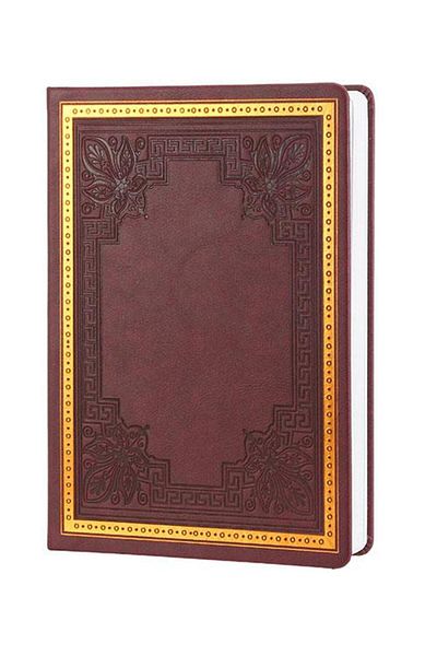 victoria journal Victoria Journals Vintage Old Book Sketchbook Claret Red 14X20 110g 160 Sheets